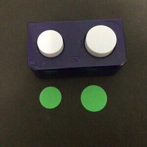 CREATIVE MEMORIES 2 in 1 Round Circle 1.25” & 1.5” punch / EUC